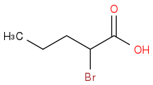 CCCC(Br)C(=O)O