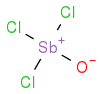 Cl-[Sb+]([O-])(-Cl)-Cl